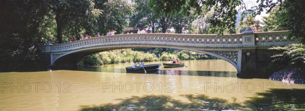 Bow Bridge, Central Park, Manhatten, New York City, USA