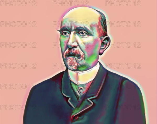 Carlo Lorenzini, 1826 – 1890, better known by the pen name Carlo Collodi, Italian author, humourist, and journalist, known for his fairy tale novel The Adventures of Pinocchio, digitally optimized