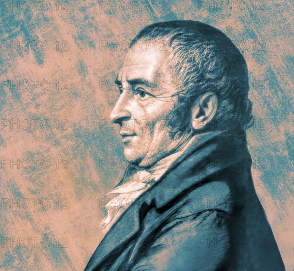 Johann Peter Hebel, 1760 - 1826, German poet, Protestant theologian and educator, Alemannic dialect poet, digitally optimized
