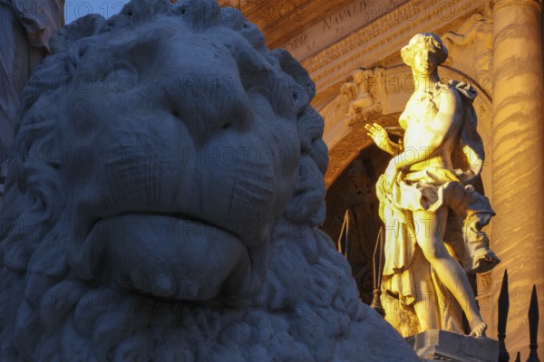 Arsenale, Renaissance portal (around 1400), Venice, Veneto, Italy