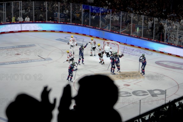 Eisbären Berlin vs. Löwen Frankfurt, ice hockey in the Uber Arena, Berlin, 02.01.2026