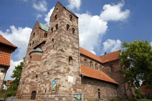 Fredelsloh Romanesque Abbey, former monastery in Fredelsloh, Lower Saxony, Germany