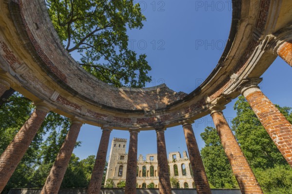 Architectural presentation at Ruinenberg, Sanssouci, Potsdam