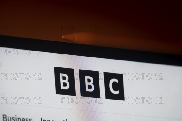 Dhaka, Bangladesh- 19 Sep 2025: A computer screen displays the BBC website header