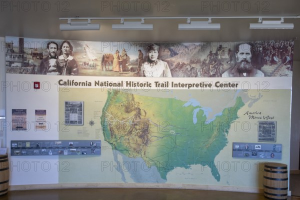 Elko, Nevada - The California Trail Interpretive Center tells the story of the emigrants who traveled nearly 2, 000 miles on the Trail across the continent in the mid-19th century