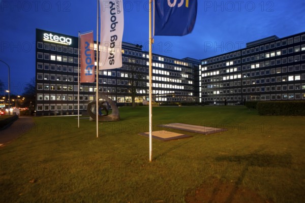 STEAG headquarters in Essen-Rüttenscheid, on Rüttenscheider Straße, STEAG operates coal-fired power plants at 6 locations, energy companies, Essen, North Rhine-Westphalia, Germany