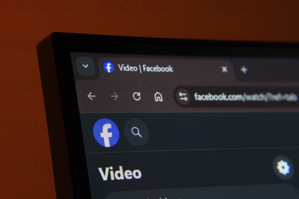 Dhaka, Bangladesh- 02 June 2025: Close-up of a computer screen displaying the Facebook web interface in dark mode