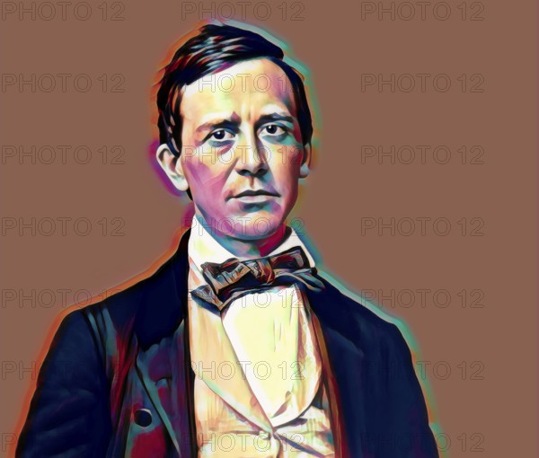 Stephen Collins Foster, 1826 – 1864, American composer, digitally optimized