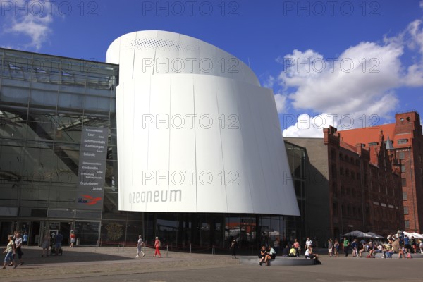 Ozeaneum, Maritime Museum Stralsund, Museum of Oceanography and Fisheries, Aquarium and German Maritime Museum, Stralsund, Vorpommern-Rügen district, Mecklenburg-Western Pomerania, Germany