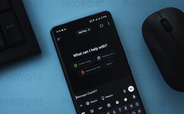 Dhaka, Bangladesh- 01 Nov 2025: ChatGPT app is displayed on a smartphone screen