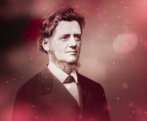 Portrait of Georg Balthazar von Neumayer, Ritter von Neumayer, 1826 – 1909, German polar explorer, geographer and geophysicist, best known for cooperation of meteorology and scientific observations, digitally optimized