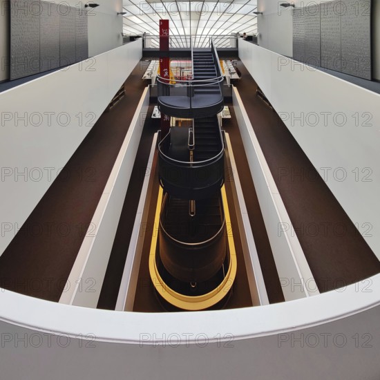 Philologische Bibliothek der Freien Universität Berlin, auch Berlin Brain genannt weil das Gebäude wie ein menschlicher Schädel geformt ist, Deutschland