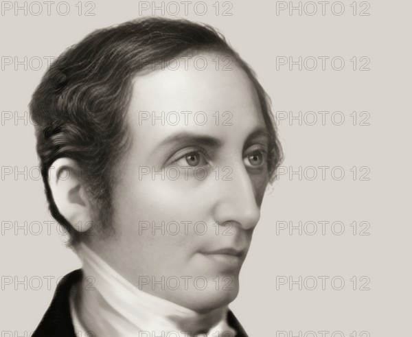 Carl Maria von Weber, 1786 - 1826, German composer, conductor and pianist, digitally edited
