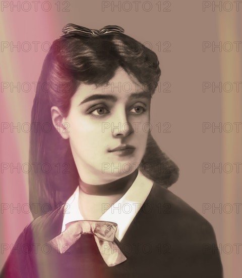 Marie-Sophie Germain, 1776 –1831, French mathematician, physicist and philosopher, digitally edited