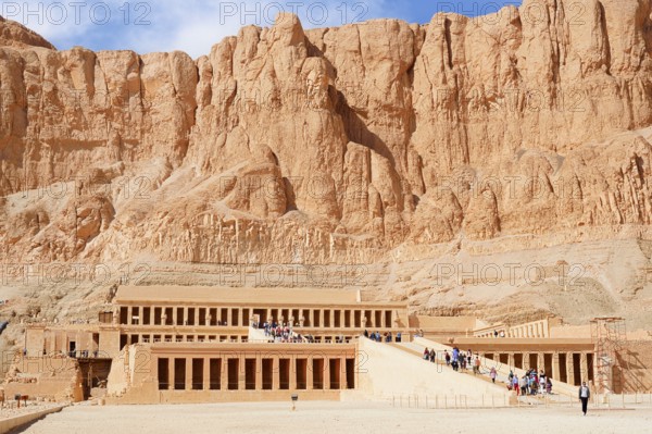 Temple of Hatshepsut, mortuary temple of Hatshepsut, Deir el-Bahari, Thebes, Luxor, Egypt