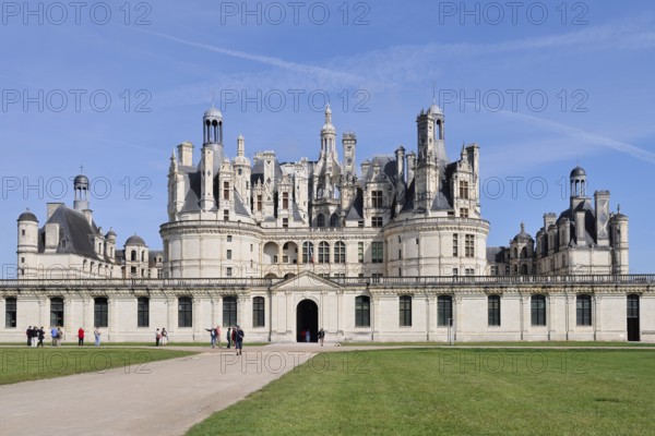 Chambord Castle, Loir-et-Cher department, Centre region, France