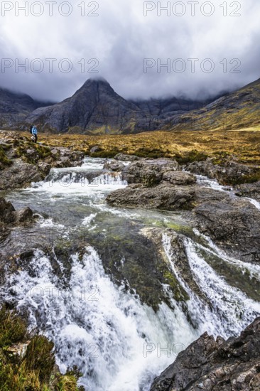 Fairy Pools and Waterfalls, Glen Brittle, Black Cuillin, Isle of Skye, Scotland, UK