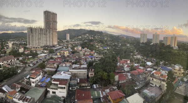 Cebu City on the island of the same name, Cebu. Residential building, Cebu, Philippines
