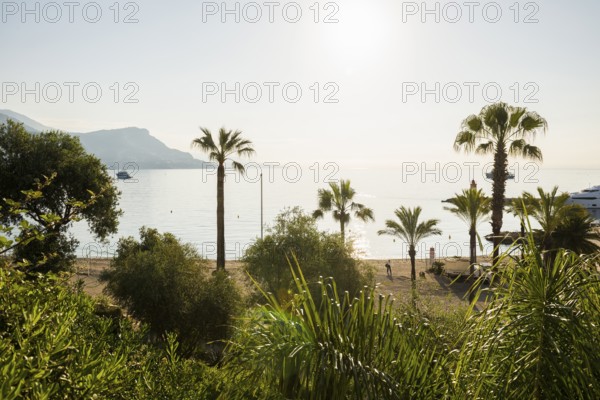 Beach, Plage Cros Dei Pin, Saint-Jean-Cap-Ferrat, Cap Ferrat, Alpes Maritimes, Provence Alpes Cote d'Azur, French Riviera, South of France, France