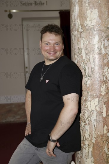 Christian Jährig, winner of the 21st season of Deutschland sucht den Superstar at the show - Gemeinsam Bunt - das 6. Benefizkonzert on 14.07.2025 at the Theater des Westens in Berlin