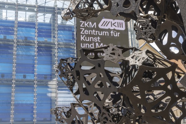 Centre for Art and Media, Museum for Media Technology, ZKM. Exterior view. Karlsruhe, Baden-Württemberg, Germany