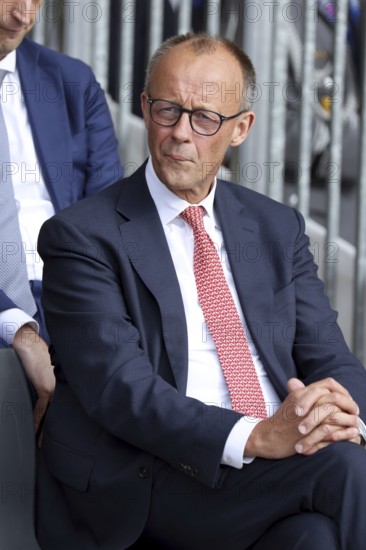 Friedrich Merz also Joachim-Friedrich Martin Josef Merz, Chancellor of the Federal Republic of Germany - Festakt 70 Jahre Deutschland in der NATO, Federal Ministry of Defence, Berlin, 09.7.25