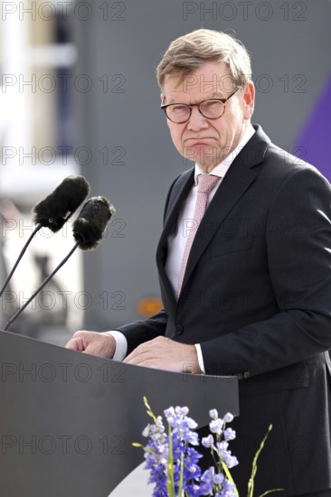Johann Walter David Rudolf Jo Wadephul, Federal Foreign Minister - Ceremony 70 years of Germany in NATO, Federal Ministry of Defence, Berlin, 09.7.25