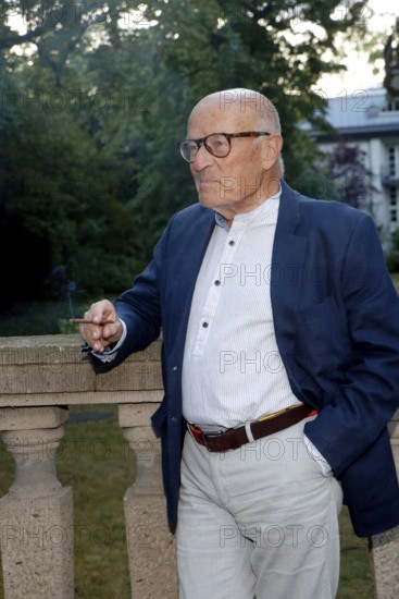 Volker Schlöndorff at the Cocktail Prolongé for the Semi-Final Round of Judging of the International Emmy® Awards 2025 in Berlin at the Schlosshotel Berlin on 07.07.2025