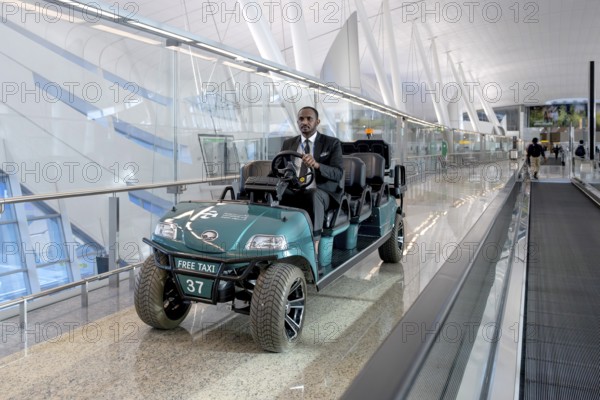 Airport chauffeur service for passengers, Abu Dhabi, United Arab Emirates