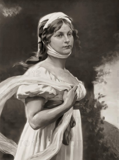 Louise of Mecklenburg-Strelitz, Luise Herzogin zu Mecklenburg - Strelitz, Luise Auguste Wilhelmine Amalie Herzogin zu Mecklenburg, Königin Luise, 1776 – 1810, Queen of Prussia as the wife of King Frederick William III, digitally edited after Arthur Kampf