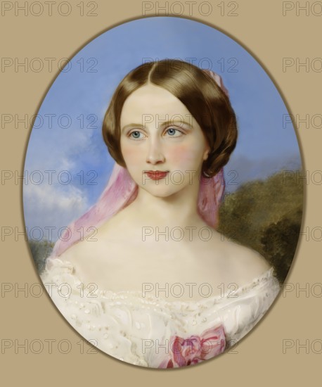 Louise of Mecklenburg-Strelitz, Luise Herzogin zu Mecklenburg - Strelitz, Luise Auguste Wilhelmine Amalie Herzogin zu Mecklenburg, Königin Luise, 1776 – 1810, Queen of Prussia, digitally edited after a painting by William Ross
