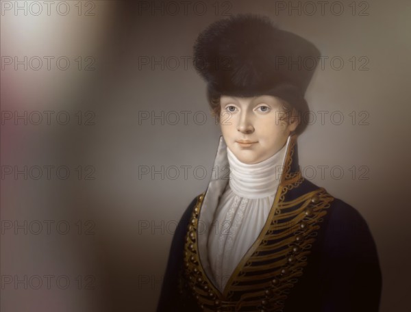 Louise of Mecklenburg-Strelitz, Luise Herzogin zu Mecklenburg - Strelitz, Luise Auguste Wilhelmine Amalie Herzogin zu Mecklenburg, Königin Luise, 1776 – 1810, Queen of Prussia, digitally edited after a painting by Wilhelm Ternite