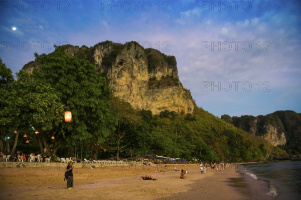 Ao Nang Beach, sunset, Ao Nang, Krabi, Thailand