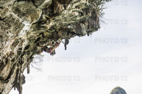 Climber, Tonsai Beach, Ao Nang, Krabi, Thailand