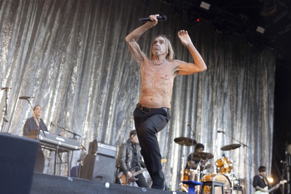 Iggy Pop, concert at the Zitadelle Spandau, Berlin, 19.06.2025