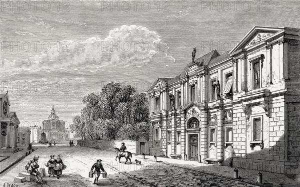 Hôtel Carnavalet, Paris, France, 17th century, today part of the Musée Carnavalet, former home of Marie de Rabutin-Chantal, marquise de Sévigné, also known as Madame de Sévigné or Mme de Sévigné, French aristocrat