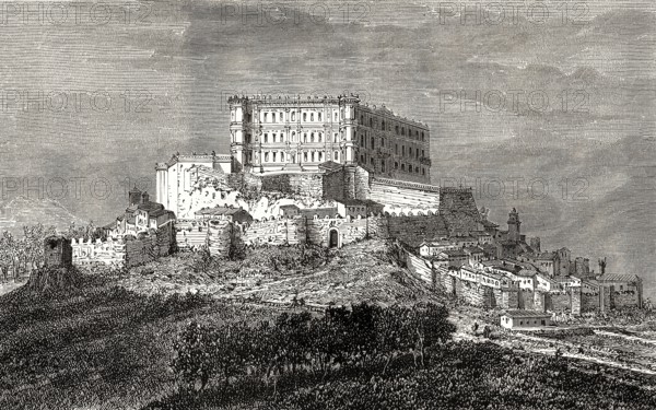 Château of Grignan, Drôme Department, France, former home of Marie de Rabutin-Chantal, marquise de Sévigné, also known as Madame de Sévigné or Mme de Sévigné, French aristocrat