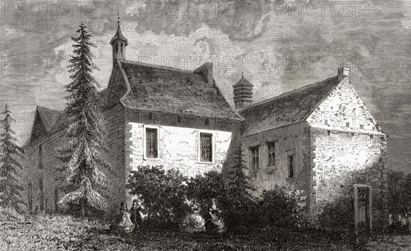 Bourbilly Castle, Château de Bourbilly, Epoisses, Côte-d'Or, department, France, former residence of Marie de Rabutin-Chantal, marquise de Sévigné, also known as Madame de Sévigné or Mme de Sévigné