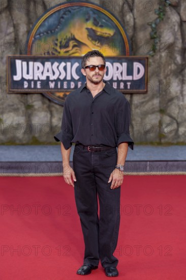 Jonathan Bailey at the German premiere of the adventure film Jurassic World, the rebirth at Berlin's Zoo Palast on 18 June 2025