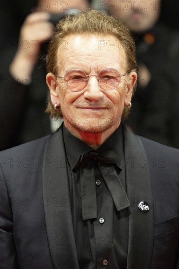 Cannes, France - 16.5.2024: Bono on the red carpet during the 78th Cannes International Film Festival. The 78th Cannes International Film Festival will take place from 13 to 24 May 2025