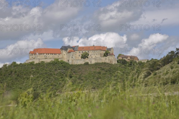Neuenburg Castle, Freyburg, Romanesque Road, Saxony-Anhalt, Germany