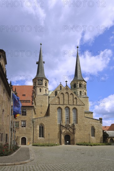 Romanesque Cathedral of St John and St Lawrence, landmark, Merseburg, Romanesque Road, Saxony-Anhalt, Germany