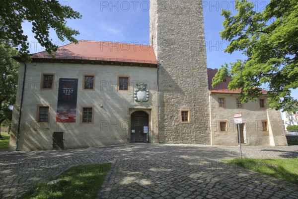 Castle with tower and museum, Lützen, Saxony-Anhalt, Germany