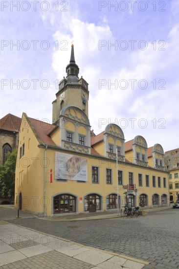 Renaissance Rathaus am Markt, Saale, Naumburg, Saxony-Anhalt, Germany