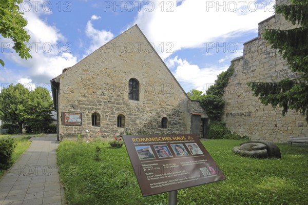 Romanesque House, Bad Kösen, Saale, Naumburg, Romanesque Road, Saxony-Anhalt, Germany