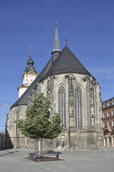 Late Gothic St Mary's Church, Weißenfels, Saxony-Anhalt, Germany