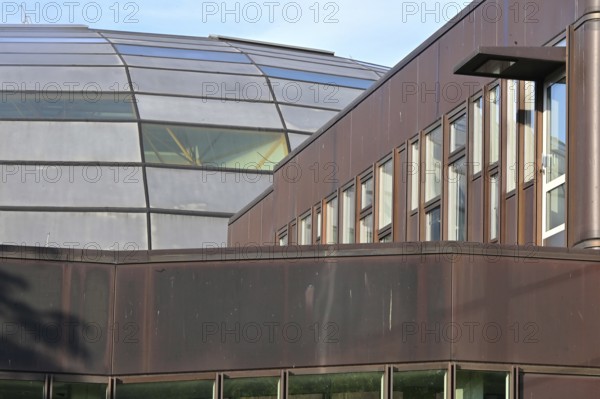 Parts of the Rostlaube and Silberlaube building complex at Freie Universität Berlin in Dahlem