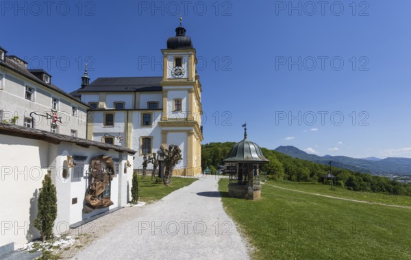 Maria Plain pilgrimage church, baroque church, Bergheim near Salzburg, Flachgau, Salzburger Land, Austria
