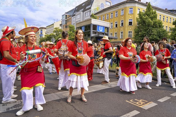 Carnival of Cultures, parade from Frankfurter Allee / corner of Proskauer Straße to Karl-Marx-Allee / corner of Berolinastraße, Berlin, 8 June 2025