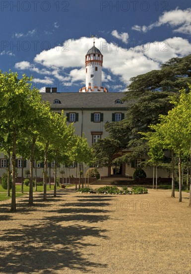 Bad Homburg vor der Höhe Castle with the White Tower, Hesse, Germany